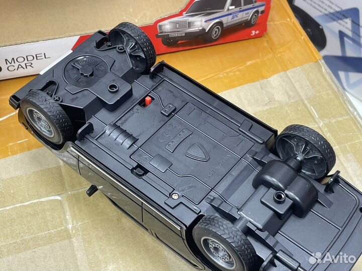 Машинка на радиоуправлении ваз 2107 черного цвета
