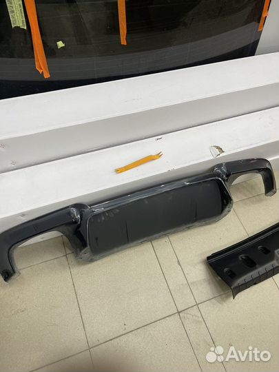 Задний диффузор bmw f10 m5