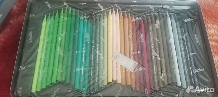 Акварельные карандаши Cretacolor 72шт. Новые