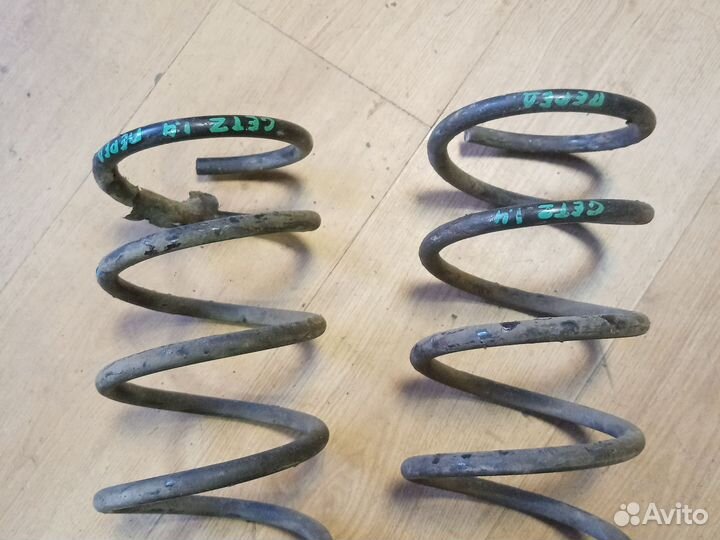 Передние пружины Hyundai getz