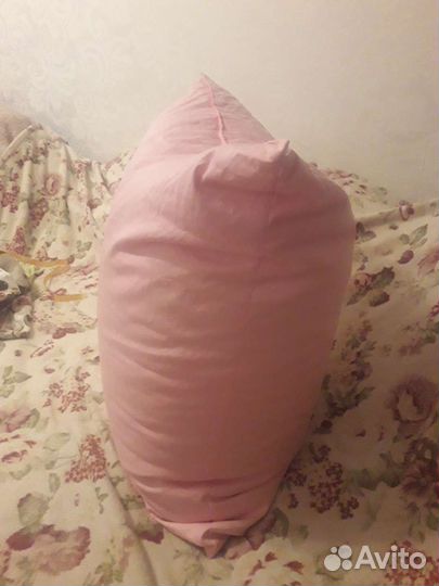 Подушка пух перо большая 80 на 80