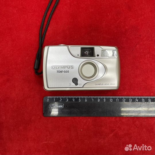 Фотоаппарат пленочный olympus trip 505