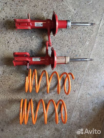 Комплект передних амортизаторов ваз 2110-2114