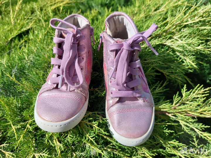 Кеды высокие Clarks 29 кожаные