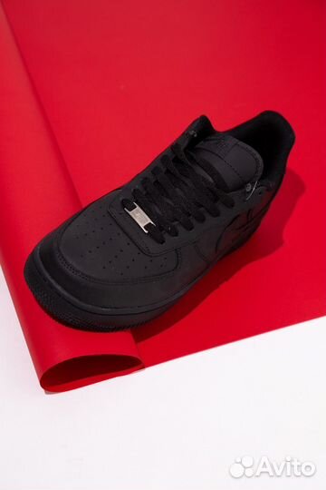 Кроссовки nike air force 1 черные
