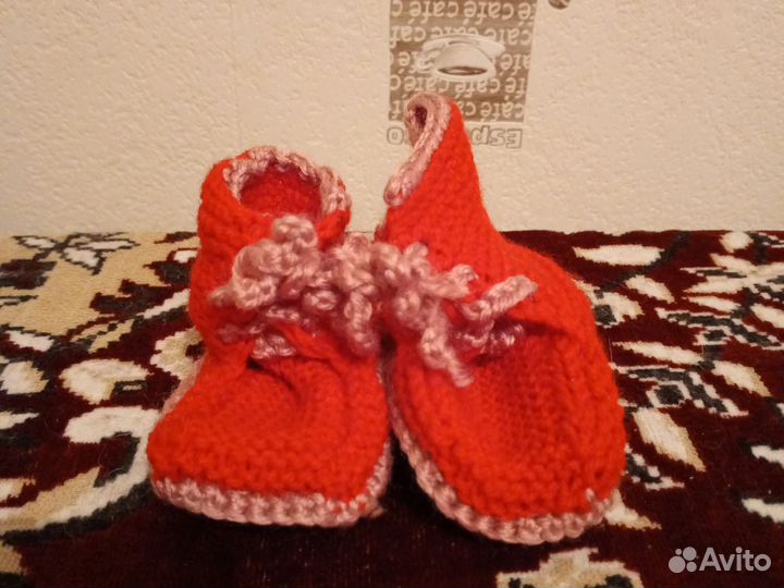 Пинетки ботинки