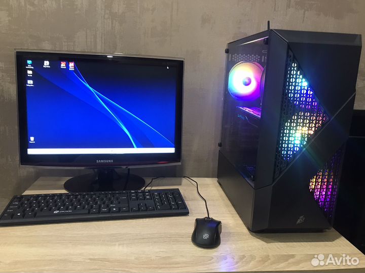 Мощный Игровой компьютер i7/ddr4-16gb/rx470 4g