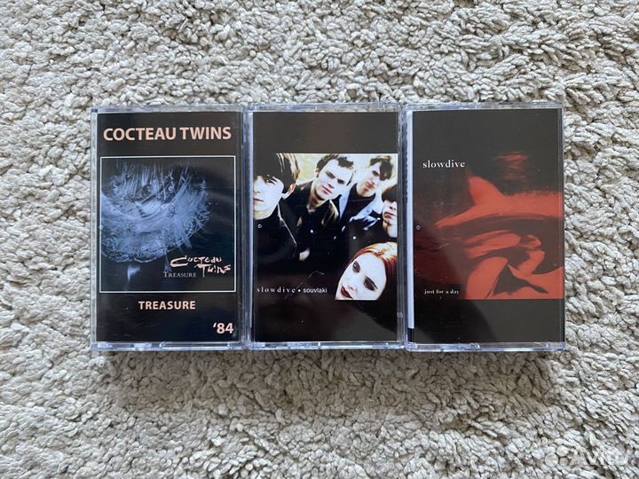 Cocteau Twins / Slowdive аудиокассеты (шугейз)