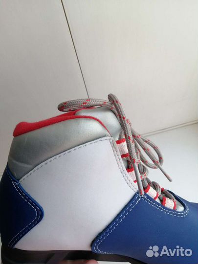 Лыжные ботинки детские, размер 32