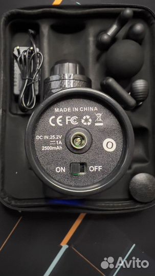 Перкусионный массажёр (25.2v)