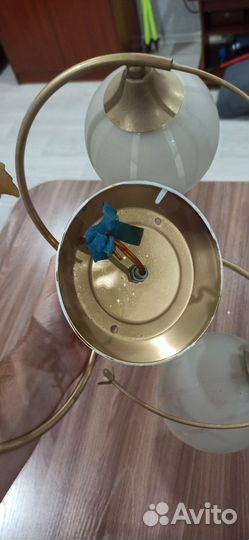 Люстра потолочная подвесная бу