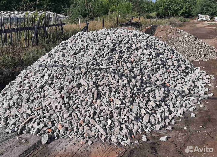 Дробленый бетон фр. 40-100