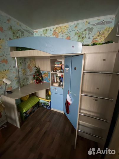 Кровать чердак