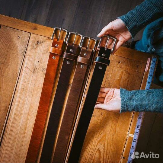 Ремень кожаный