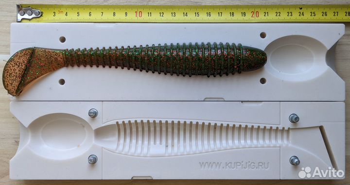 Формы для литья сил. приманок Burbot 185 мм и др