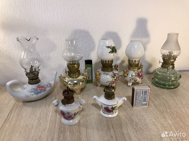 Керосиновая лампа мини разные
