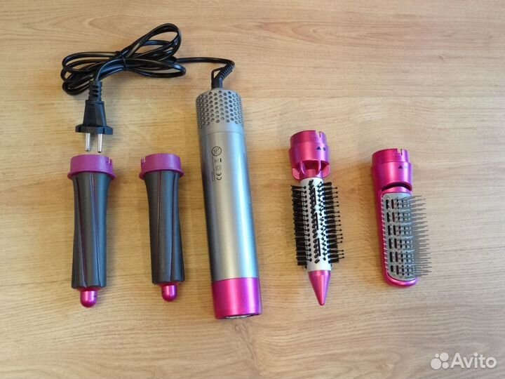 Фен-щетка Airwrap стайлер, 4 насадки, Китай