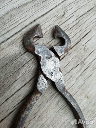 Старинные щипцы для сахара СССР