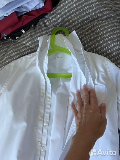 Рубашки на 128 и 134 next и h&m