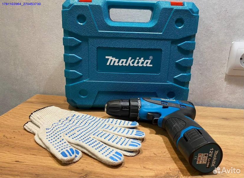 Шуруповерт Makita 12v новый