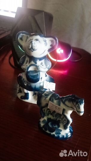 Гжель статуэтки