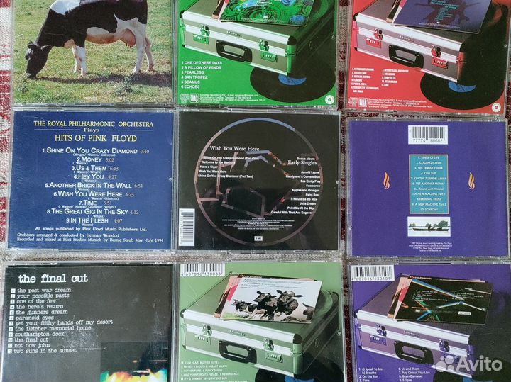 Pink Floyd коллекция cd