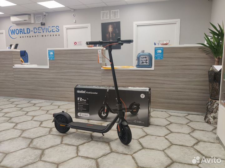 Электросамокат Ninebot Kickscooter F2 Plus
