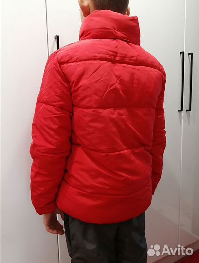 Куртка демисезон новая с утеплителем рост 150-158