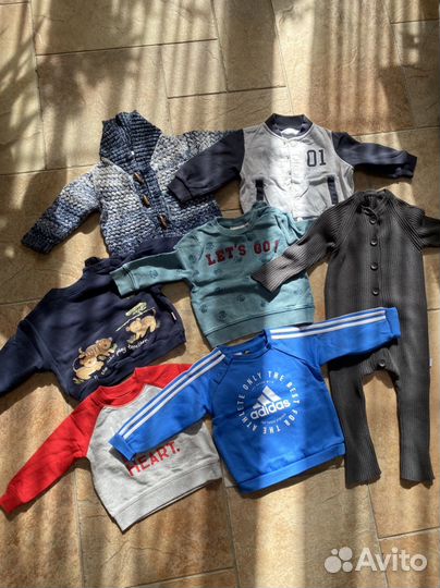 Детские вещи пакетом 9-12 месяцев