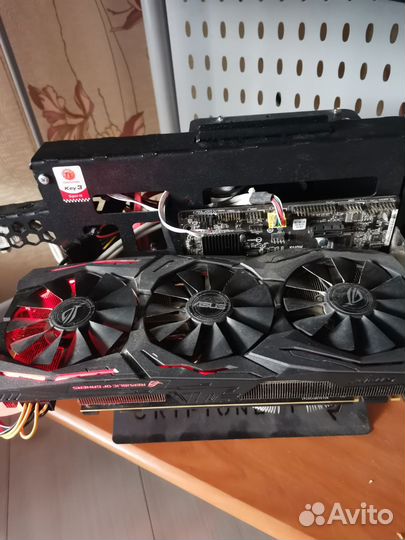 Видеокарта Asus Rog Strix gtx 1070
