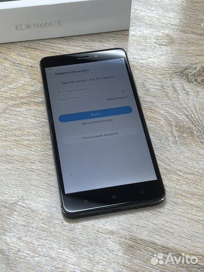 Xiaomi Redmi Note 4, 3/32 ГБ