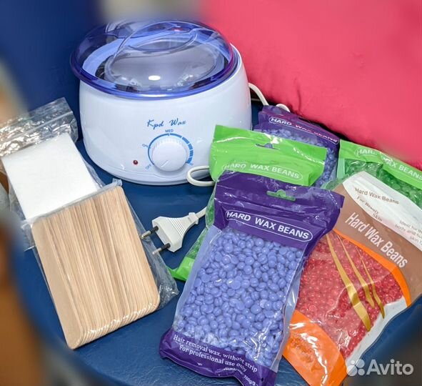 Новый набор для депиляции Воскоплав +500 гр воска