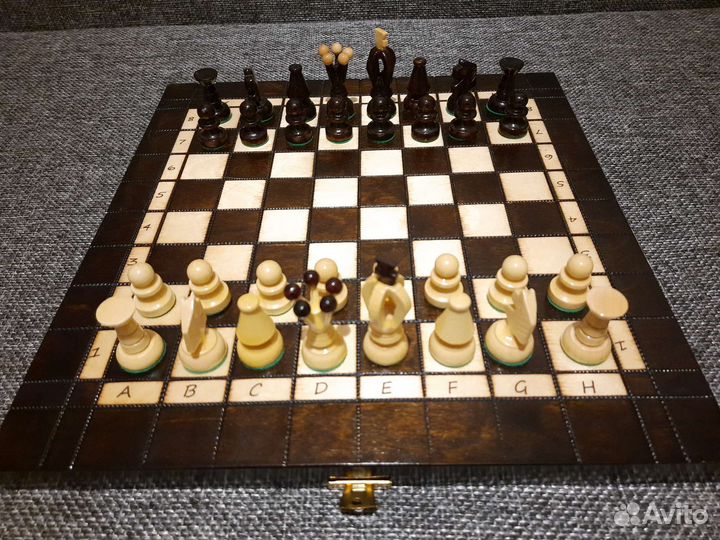 Шахматы шашки 2 в 1, 35х35