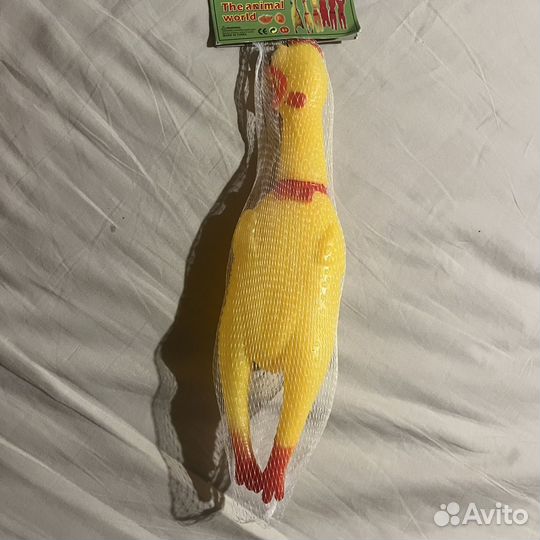 Орущая курица игрушка