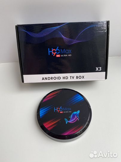 Android TV BOX H96 Мax X3