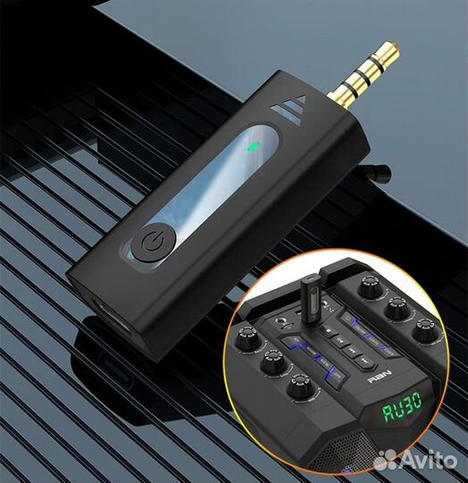 Беспроводной микрофон петличка Jack 3.5