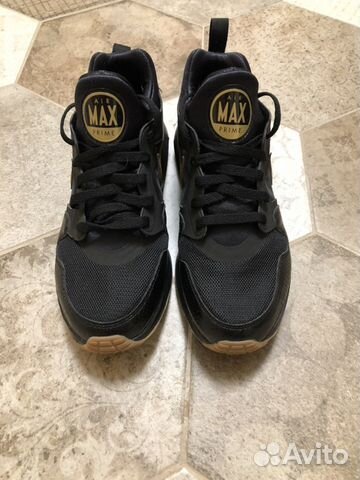 Nike air max prime black and gold best sale