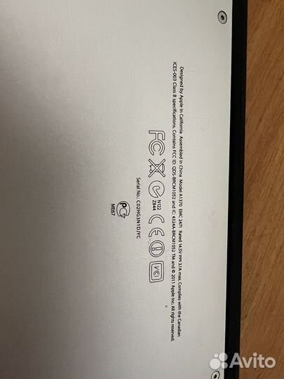 Apple MacBook Air 11 2011