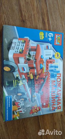 Конструктор Город мастеров Пожарная машина