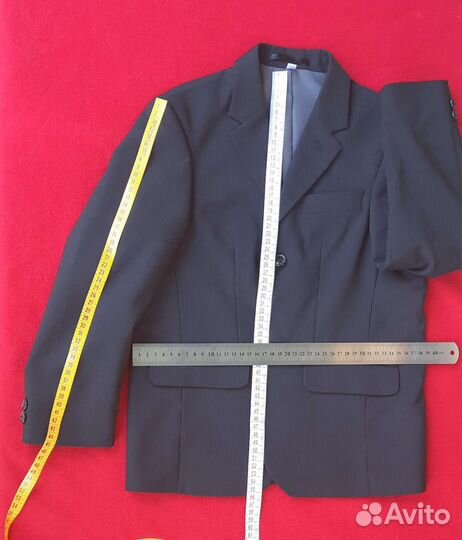 Школьный костюм для мальчика 128 черный