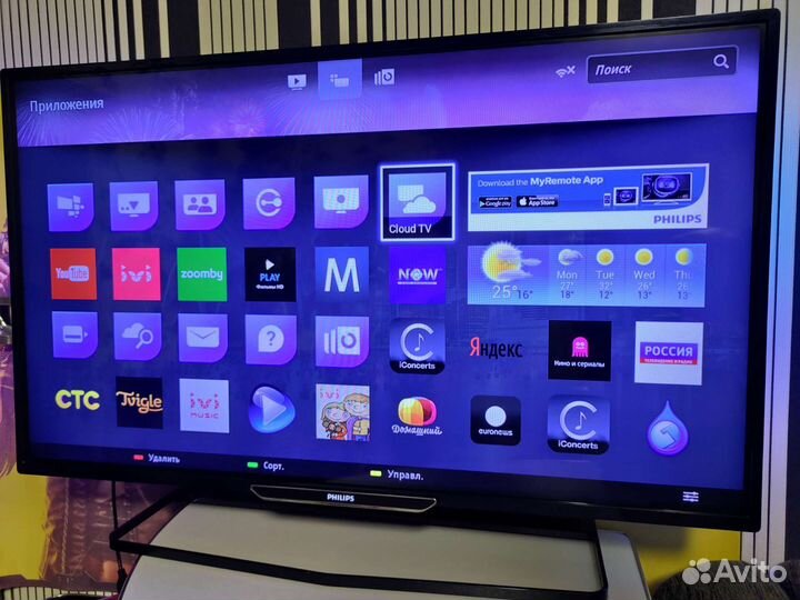 Телевизор Philips ambilight 32