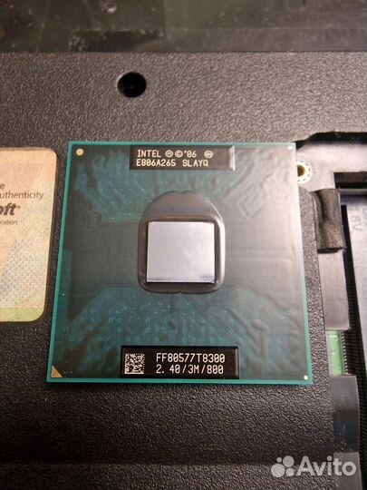 Intel Core 2 Duo Mobile T8300