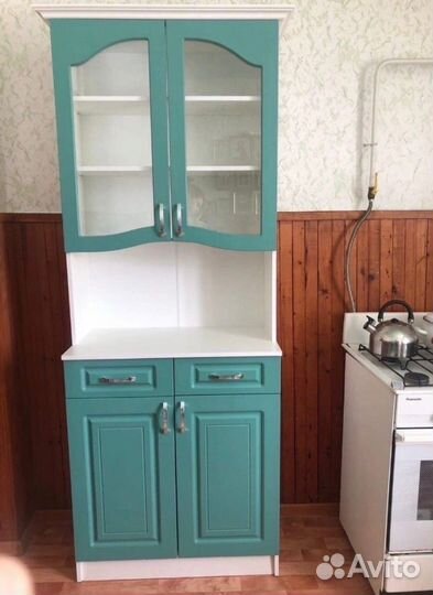 Буфет 0,8 метра Клен бирюза