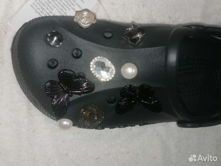 Crocs original 38-39 с джиббитсами