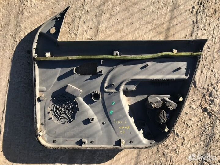 Обшивка двери передняя левая Renault Logan 1 LS