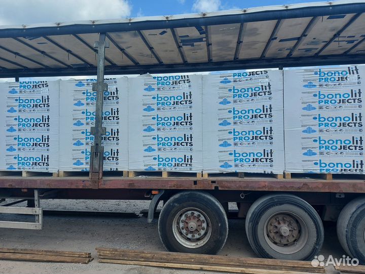 Газобетонные блоки Бонолит с доставкой