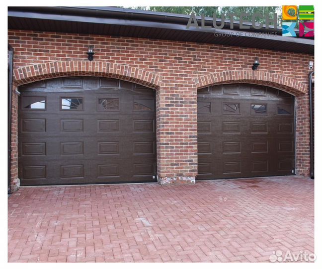 Гаражные ворота alutech