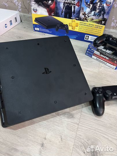 Sony PlayStation 4 Slim Как Новая