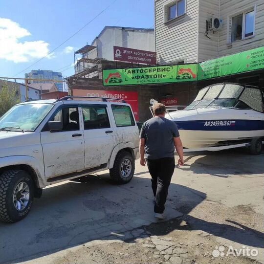 Перевозка катеров, лодок, спуск, подъём