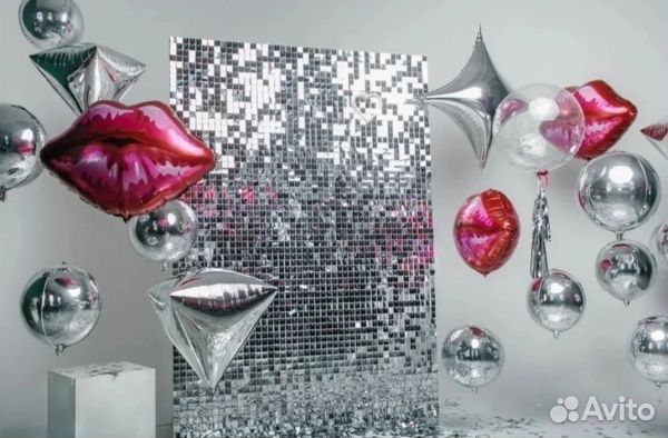 Фотозона из воздушных, гелиевых шаров